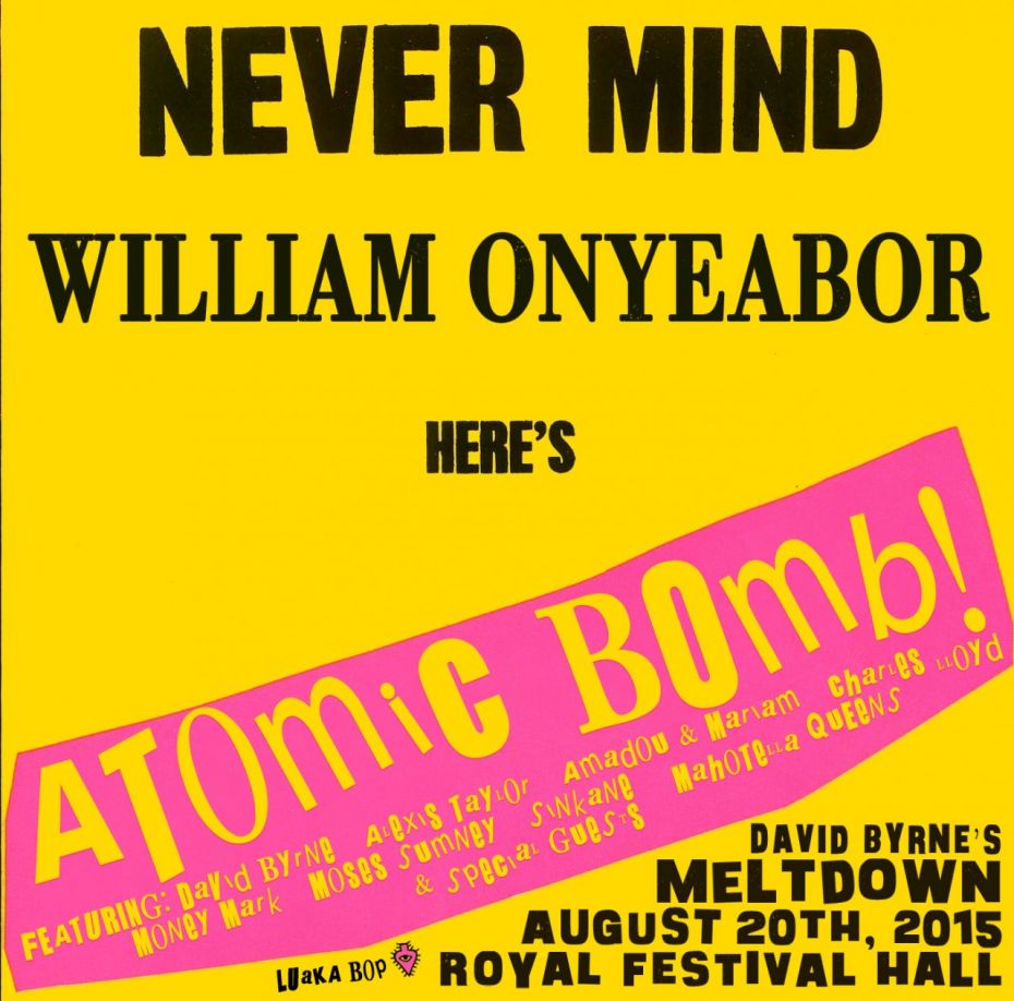 Meltdown Festival - David Byrne - Atomic Bomb 